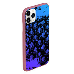 Чехол iPhone 11 Pro матовый OVERLORD оверлорд neon НЕОН, цвет: 3D-малиновый — фото 2