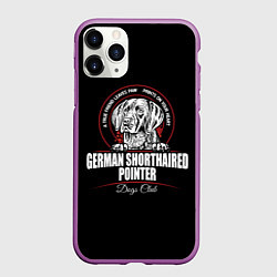 Чехол iPhone 11 Pro матовый Немецкий Курцхаар Kurzhaar