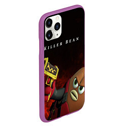 Чехол iPhone 11 Pro матовый Убить Боба, цвет: 3D-фиолетовый — фото 2