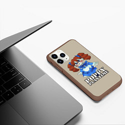Чехол iPhone 11 Pro матовый Poppy Playtime, цвет: 3D-коричневый — фото 2