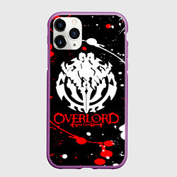 Чехол iPhone 11 Pro матовый OVERLORD оверлорд, цвет: 3D-фиолетовый