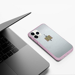 Чехол iPhone 11 Pro матовый Серые Рыцари цвет ордена, цвет: 3D-розовый — фото 2