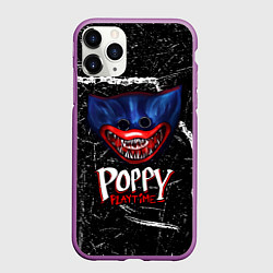 Чехол iPhone 11 Pro матовый Poppy Playtime, цвет: 3D-фиолетовый