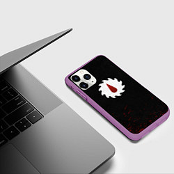 Чехол iPhone 11 Pro матовый Расчленители цвет ордена, цвет: 3D-фиолетовый — фото 2