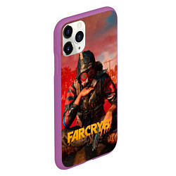 Чехол iPhone 11 Pro матовый Far Cry 6 - Повстанец, цвет: 3D-фиолетовый — фото 2