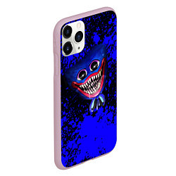 Чехол iPhone 11 Pro матовый Huggy Wuggy: Blue Rage, цвет: 3D-розовый — фото 2