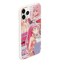 Чехол iPhone 11 Pro матовый Zero Two Neit, цвет: 3D-белый — фото 2