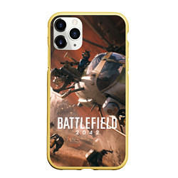 Чехол iPhone 11 Pro матовый Battlefield 2042 - Боевой отряд