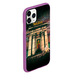 Чехол iPhone 11 Pro матовый Sin After Sin - Judas Priest, цвет: 3D-фиолетовый — фото 2