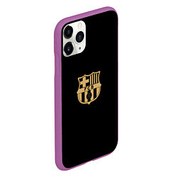 Чехол iPhone 11 Pro матовый Golden Barca, цвет: 3D-фиолетовый — фото 2