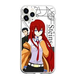 Чехол iPhone 11 Pro матовый Врата Штейна SteinsGate