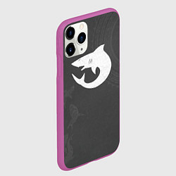 Чехол iPhone 11 Pro матовый Кархародоны цвет ордена, цвет: 3D-фиолетовый — фото 2