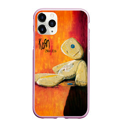 Чехол iPhone 11 Pro матовый Issues - Korn, цвет: 3D-розовый