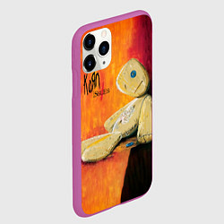 Чехол iPhone 11 Pro матовый Issues - Korn, цвет: 3D-фиолетовый — фото 2