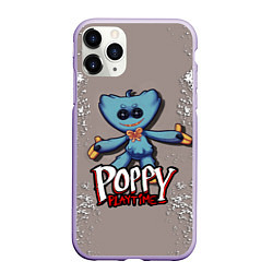 Чехол iPhone 11 Pro матовый POPPY PLAYTIME GAME, цвет: 3D-светло-сиреневый