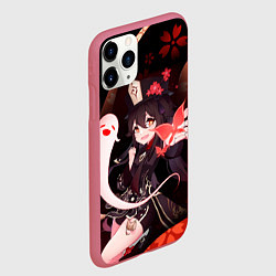 Чехол iPhone 11 Pro матовый УЛЬТ ХУ ТАО HU TAO, цвет: 3D-малиновый — фото 2