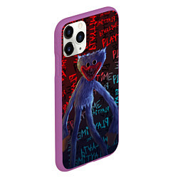 Чехол iPhone 11 Pro матовый HUGGY WUGGY, цвет: 3D-фиолетовый — фото 2