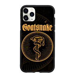 Чехол iPhone 11 Pro матовый Goatsnake