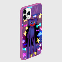 Чехол iPhone 11 Pro матовый POPPY PLAYTIME - МИЛЫЙ ХАГГИ ВАГГИ, цвет: 3D-фиолетовый — фото 2