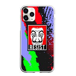 Чехол iPhone 11 Pro матовый La Casa de Papel Resist