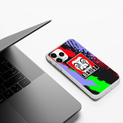 Чехол iPhone 11 Pro матовый La Casa de Papel Resist, цвет: 3D-белый — фото 2