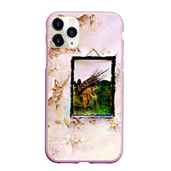 Чехол iPhone 11 Pro матовый Led Zeppelin IV - четвёртый студийный альбом, цвет: 3D-розовый