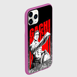 Чехол iPhone 11 Pro матовый BILLY HERRINGTON: SPARTA, цвет: 3D-фиолетовый — фото 2