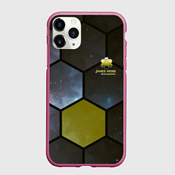 Чехол iPhone 11 Pro матовый JWST space cell theme