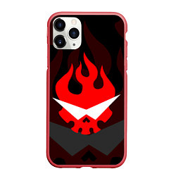 Чехол iPhone 11 Pro матовый GURREN LAGANN LOGO SYMBOL, цвет: 3D-красный