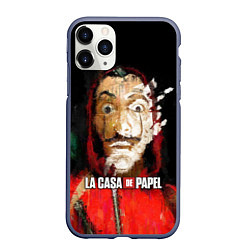 Чехол iPhone 11 Pro матовый БУМАЖНЫЙ ДОМ РИСУНОК - LA CASA DE PAPEL BELLA CIAO