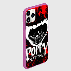 Чехол iPhone 11 Pro матовый ПОППИ ПЛЕЙТАЙМ ХАГИ ВАГИ, цвет: 3D-фиолетовый — фото 2
