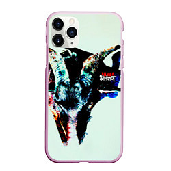 Чехол iPhone 11 Pro матовый Iowa - Slipknot, цвет: 3D-розовый