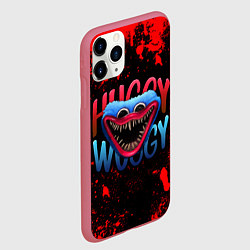 Чехол iPhone 11 Pro матовый ХАГИ ВАГИ POPPY PLAYTIME, цвет: 3D-малиновый — фото 2