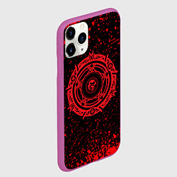 Чехол iPhone 11 Pro матовый Демоны старшей школы Клан Гремори, цвет: 3D-фиолетовый — фото 2