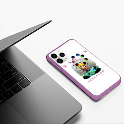 Чехол iPhone 11 Pro матовый Innuendo - Queen, цвет: 3D-фиолетовый — фото 2