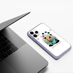 Чехол iPhone 11 Pro матовый Innuendo - Queen, цвет: 3D-светло-сиреневый — фото 2
