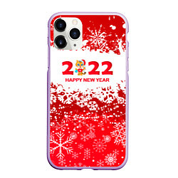 Чехол iPhone 11 Pro матовый Happy New Year 2022