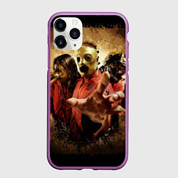 Чехол iPhone 11 Pro матовый SLIPKNOT All Hope Is Gone, цвет: 3D-фиолетовый