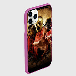 Чехол iPhone 11 Pro матовый SLIPKNOT All Hope Is Gone, цвет: 3D-фиолетовый — фото 2