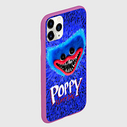 Чехол iPhone 11 Pro матовый Хагги Вагги - Поппи Плейтайм, цвет: 3D-фиолетовый — фото 2
