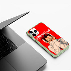 Чехол iPhone 11 Pro матовый Gone Fludd from Hell, цвет: 3D-салатовый — фото 2