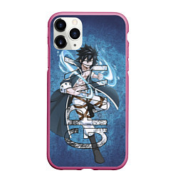 Чехол iPhone 11 Pro матовый Хвост Феи Грей Фуллбастер Gray Fullbuster, цвет: 3D-малиновый