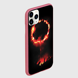 Чехол iPhone 11 Pro матовый DARK SOULS PRAISE THE SUN, цвет: 3D-малиновый — фото 2