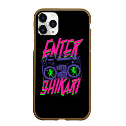 Чехол iPhone 11 Pro матовый Enter Shikari BoomBox