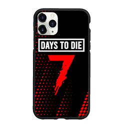 Чехол iPhone 11 Pro матовый 7 DAYS TO DIE Полутона