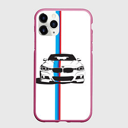 Чехол iPhone 11 Pro матовый BMW WILD BEAST, цвет: 3D-малиновый