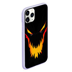 Чехол iPhone 11 Pro матовый DOTA 2 BLACK SHADOW FIEND ТЕНЬ, цвет: 3D-светло-сиреневый — фото 2