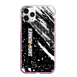 Чехол iPhone 11 Pro матовый SnowRunner Logo