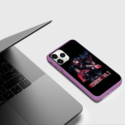 Чехол iPhone 11 Pro матовый RE 2 Remaster, цвет: 3D-фиолетовый — фото 2