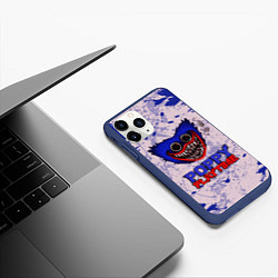 Чехол iPhone 11 Pro матовый POPPY PLAYTIME BLUE - ПОППИ ПЛЕЙТАЙМ, цвет: 3D-тёмно-синий — фото 2